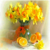 Narcissus Bouquet 5D Diamond Painting Kit