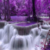 Magical Forest Falls 5D Diamond Painting Kit