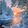 Midwinter Evening 5D Diamond Painting Kit