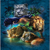 World's Biggest Cats 5D Diamond Painting Kit