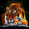 Resting Tiger 5D Diamond Painting Kit