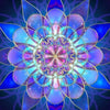 Blue Mandala 5D Diamond Painting Kit