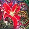 Swirly Flowers 5D Diamond Painting Kit