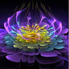 Galactic Flowers 5D Diamond Painting Kit