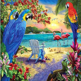 Parrot Paradise 5D Diamond Painting Kit