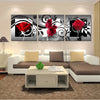 Beauty Of Red Roses 3 pcs 5D Diamond Painting Kit