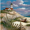 Deserted Island Lighthouse 5D Diamond Painting Kit