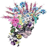 Flower Punk Skull 5D Diamond Painting Kit