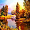 Sunset River 5D Diamond Painting Kit