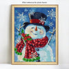 Snowman Enjoying Christmas 5D Diamond Painting Kit