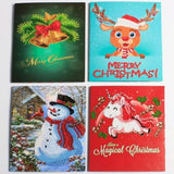 diamond painting christmas greeting cards - free shipping