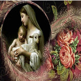 Mother Of Baby Jesus 5D Diamond Painting Kit