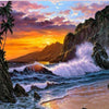 Rocky Beach Sunset 5D Diamond Painting Kit