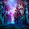 Purple Sky Forest 5D Diamond Painting Kit