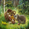 Curious Hedgehog 5D Diamond Painting Kit