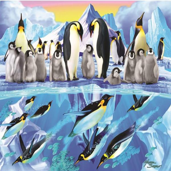 Antarctica Penguins 5D Diamond Painting Kit