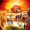 African Life 5D Diamond Painting Kit