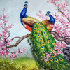 Cherry Tree Peacocks 5D Diamond Painting Kit