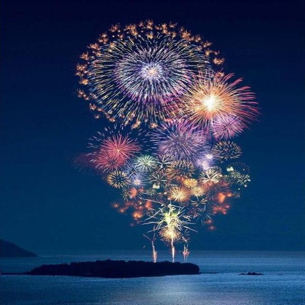 New Year's Fireworks 5D Diamond Painting Kit