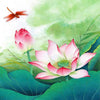 Dragonfly Lotus 5D Diamond Painting Kit