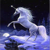 Winter Unicorn 5D Diamond Painting Kit