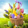 Easter Egg Basket 5D Diamond Painting Kit