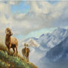 Mountainside Goats 5D Diamond Painting Kit