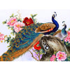 Flowers And Peacocks 5D Diamond Painting Kit