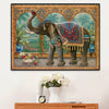 Indian Elephant 5D Diamond Painting Kit