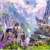 Wolf Land 5D Diamond Painting Kit