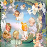 Happy Baby Angels 5D Diamond Painting Kit