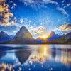 Mountain Lake Sunset 5D Diamond Painting Kit