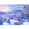 Snowy Landscape 5D Diamond Painting Kit