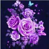 Purple Dreams 5D Diamond Painting Kit