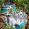 Layered Waterfalls 5D Diamond Painting Kit