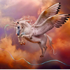 Winged Unicorn 5D Diamond Painting Kit